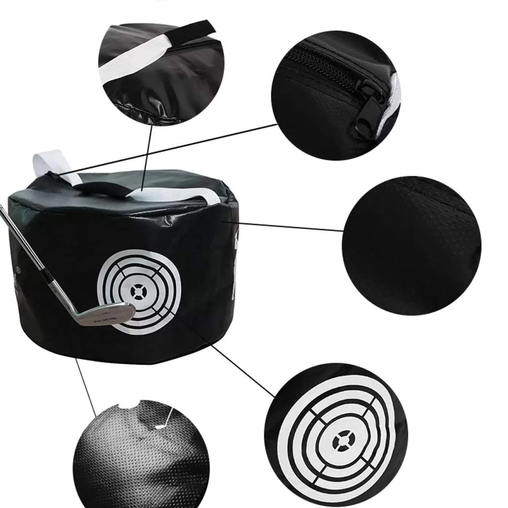 Golf Impact Smash Bag – Swing Trainer Hitting Practice Aid