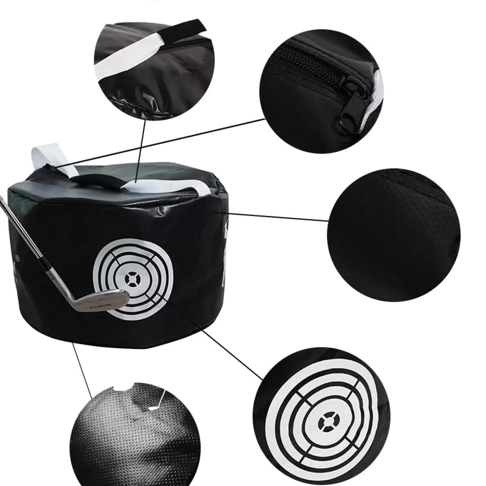 Golf Impact Smash Bag – Swing Trainer Hitting Practice Aid