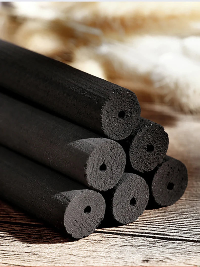 🌡️ 5pcs Smokeless Moxa Sticks – 14×115mm Herbal Acupuncture Massage Rolls