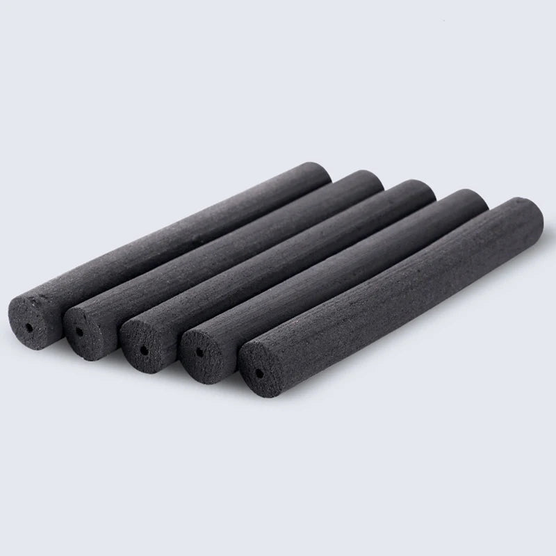 🌡️ 5pcs Smokeless Moxa Sticks – 14×115mm Herbal Acupuncture Massage Rolls
