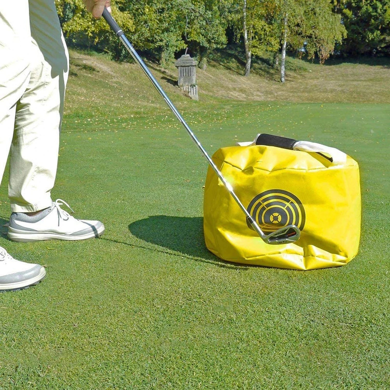 Golf Impact Smash Bag – Swing Trainer Hitting Practice Aid