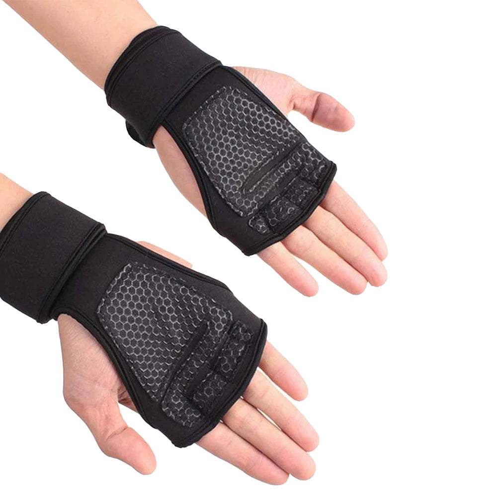🧤 Fitness Gym Gloves for Men & Women – Anti-Slip Weightlifting & Training Gloves with Wrist Support