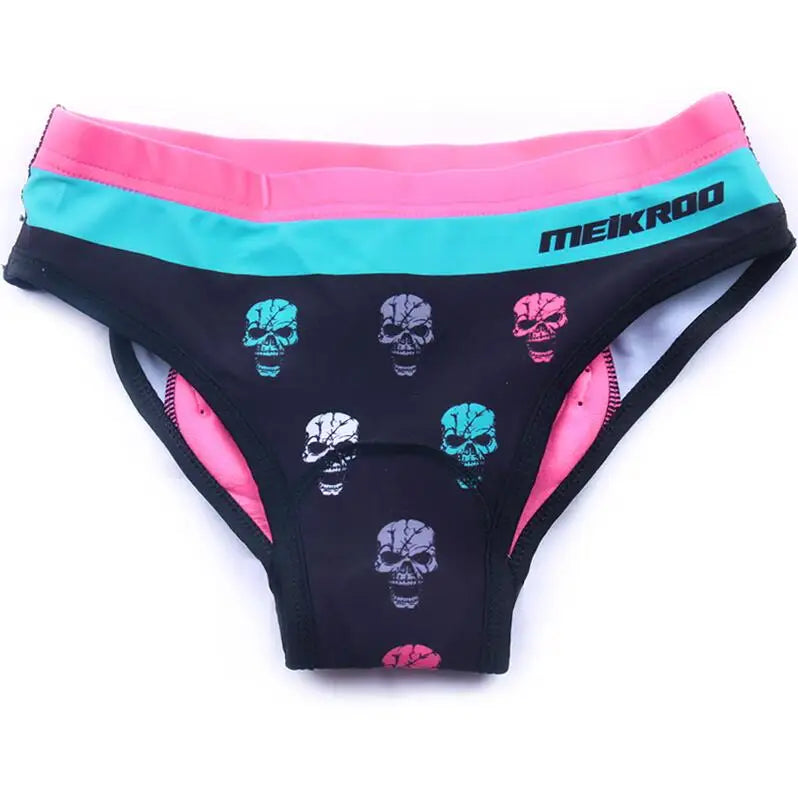 Women’s 3D Padded Cycling Underwear – Breathable Triangle Bicycle Shorts for Riding Comfort