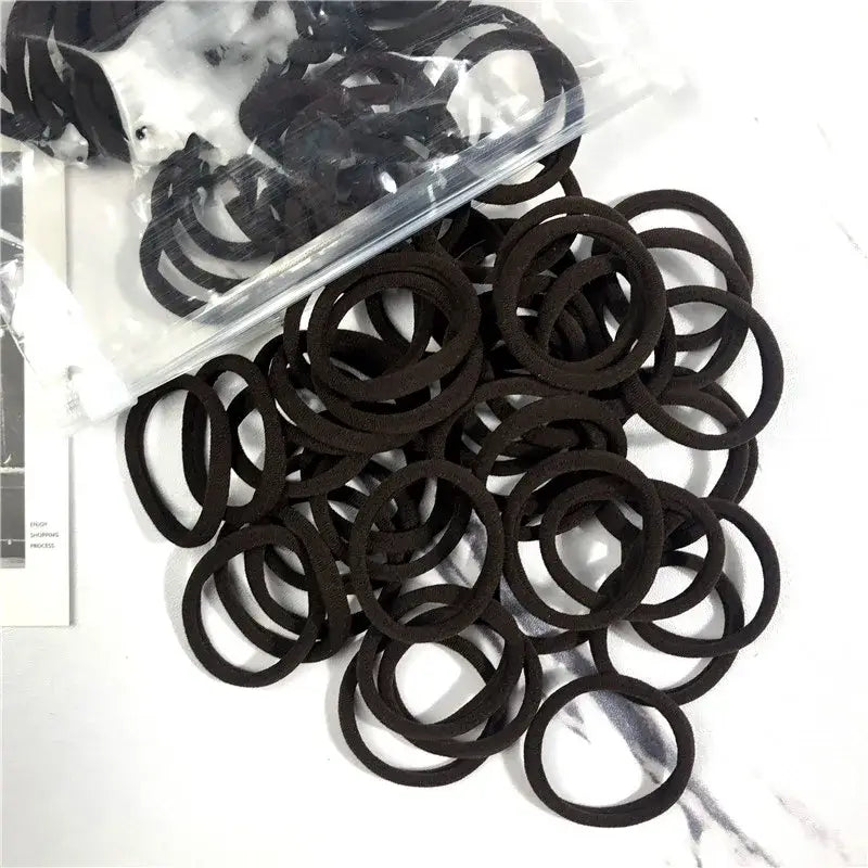 Hair Rubber Bands For Women | 20 50 Pack Hair Rubber Bands