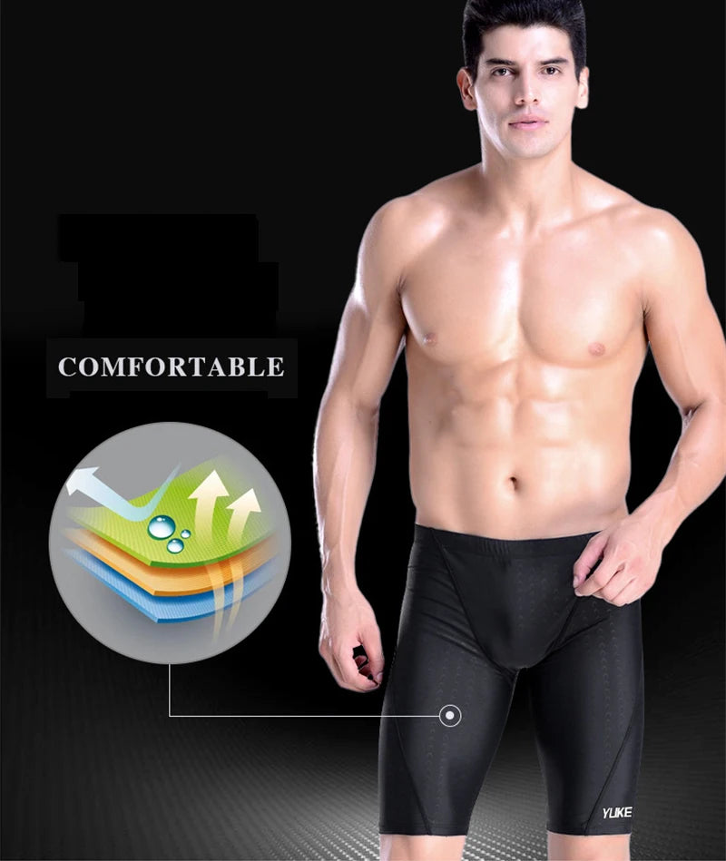 🏊 Men’s Swim Kit – Shorts, Goggles, Cap, Earplugs, Case Set