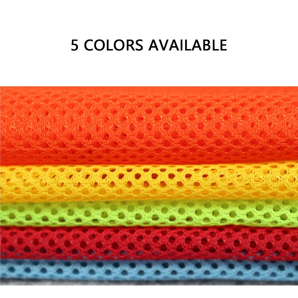 6/12PCS Soccer Training Pinnies – Breathable Team Sports Vests