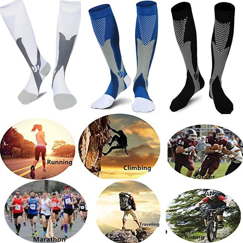 Medical Compression Socks 20-30mmHg – Support Stockings for Men & Women Circulation