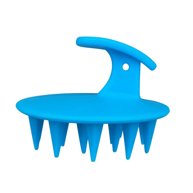 💆‍♀️ Silicone Scalp Shampoo Brush – Deep Cleaning Massage Comb for Hair Root & Itch Relief