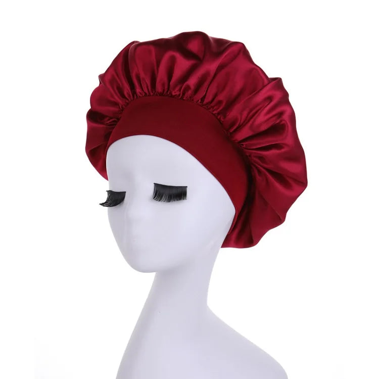 💤 Silk Satin Sleep Bonnet for Women (YM01)