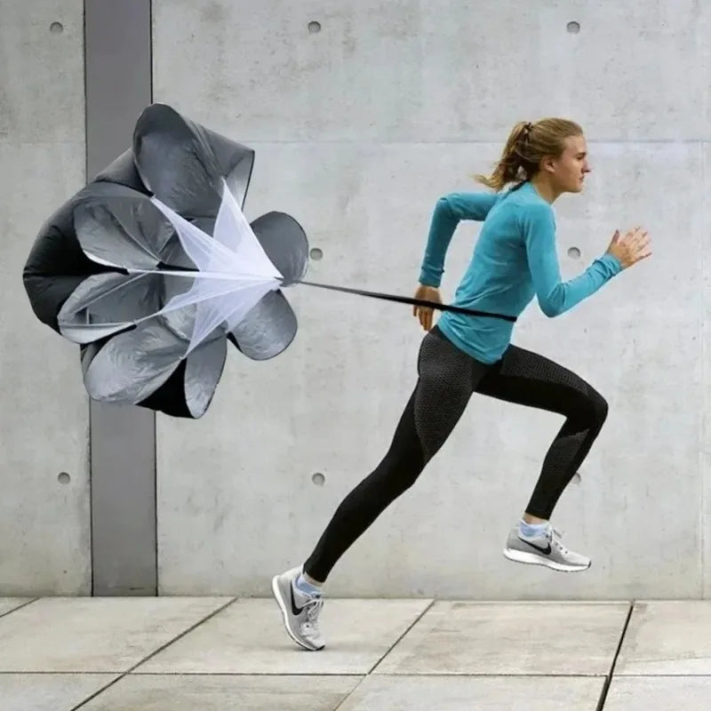 🪂 Adjustable Speed Parachute – Resistance Running Chute for Training