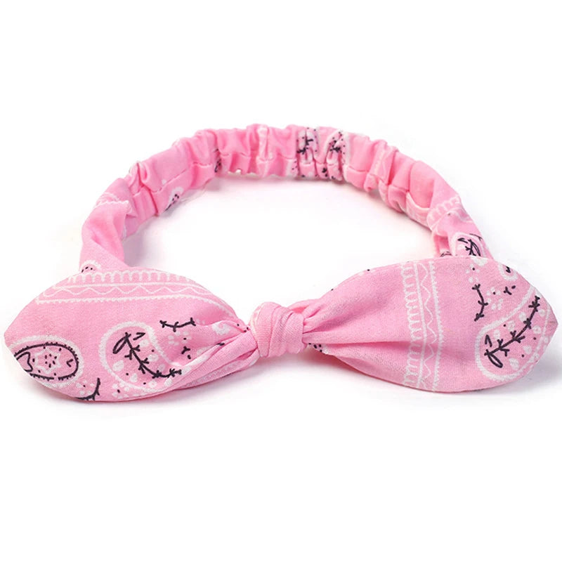 💫 Boho Soft Vintage Headbands – Cross Knot Elastic Hair Turban