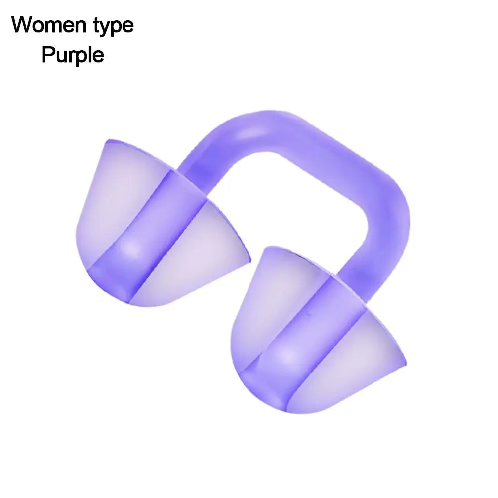 👃 Soft Silicone Nose Clip – Reusable Waterproof Nose Plug