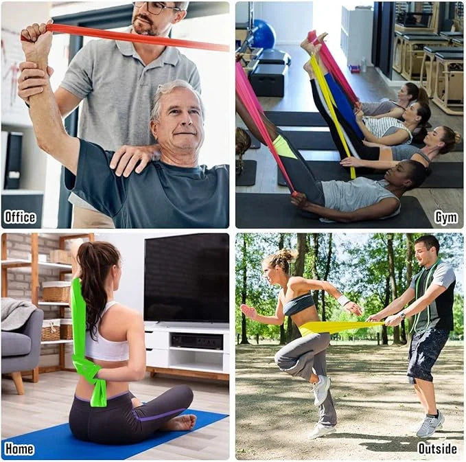 Heavy Resistance Band Set – Latex Strength Training & Pull-Up Assist Bands