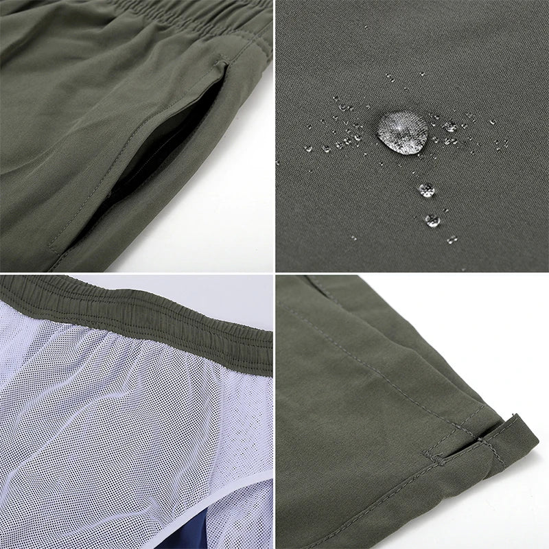 🩲 Men’s Swim Trunks with Mesh Lining – Soft & Breathable
