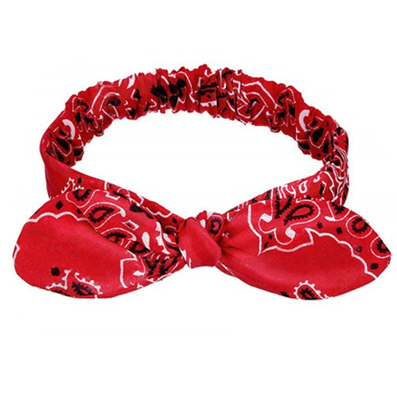 💫 Boho Soft Vintage Headbands – Cross Knot Elastic Hair Turban