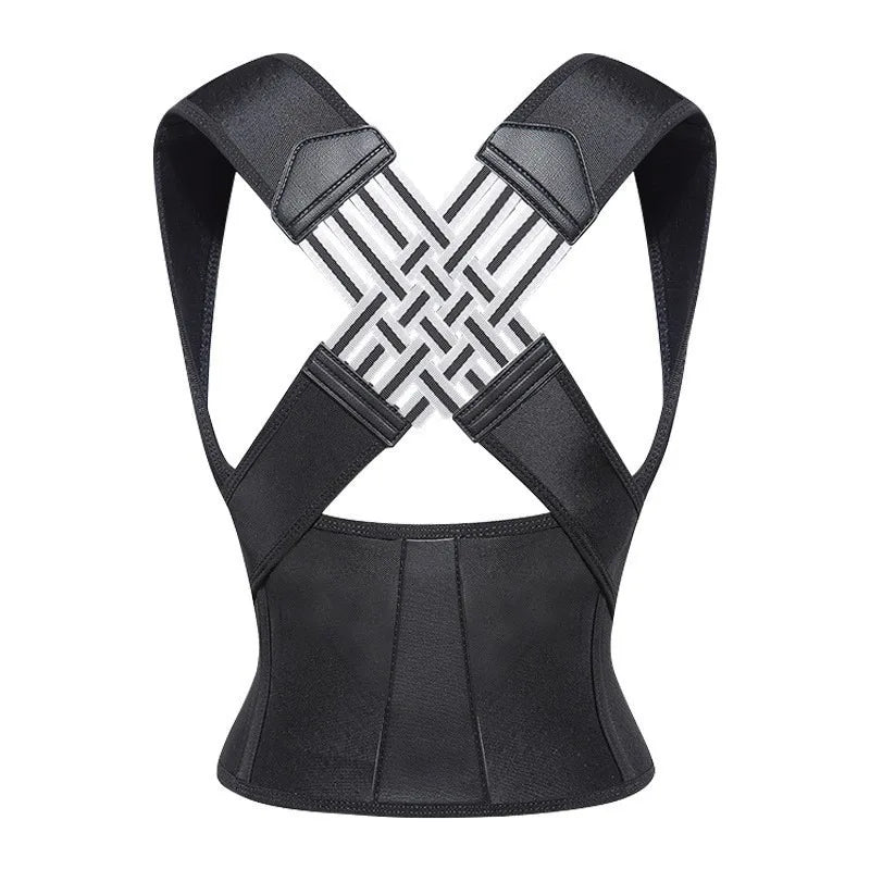 Magnetic Therapy Posture Corrector – Adjustable Shoulder & Spine Support Brace