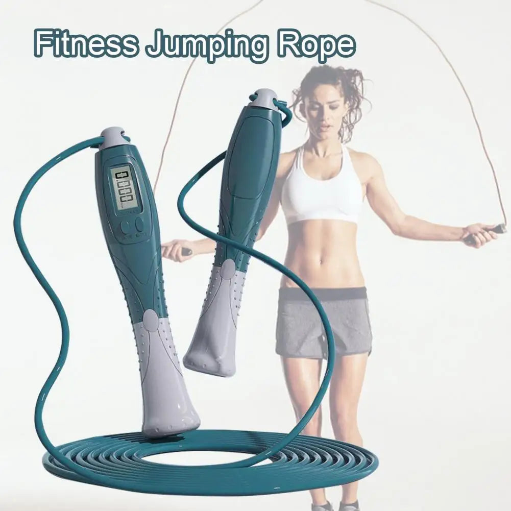 Digital Jump Rope – Tangle-Free Skipping Rope w/ Counter & Non-Slip Handles