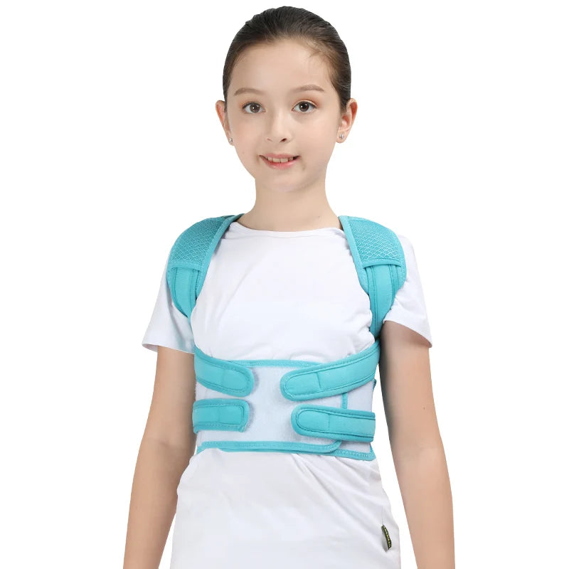 Posture Corrector Belt – Adjustable Shoulder & Waist Support for Adults & Kids