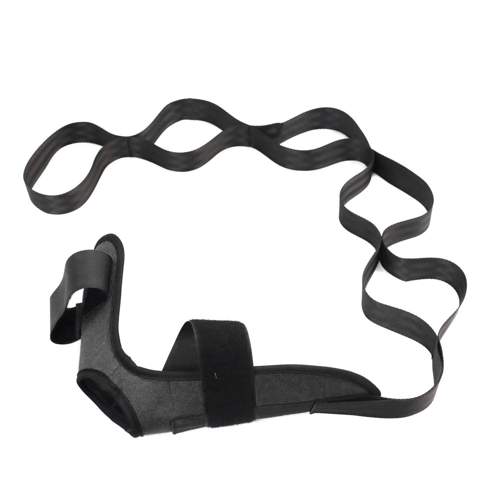 🧘 Yoga Leg Stretcher Strap – Flexibility Trainer for Legs, Rehab, and Plantar Fasciitis Relief