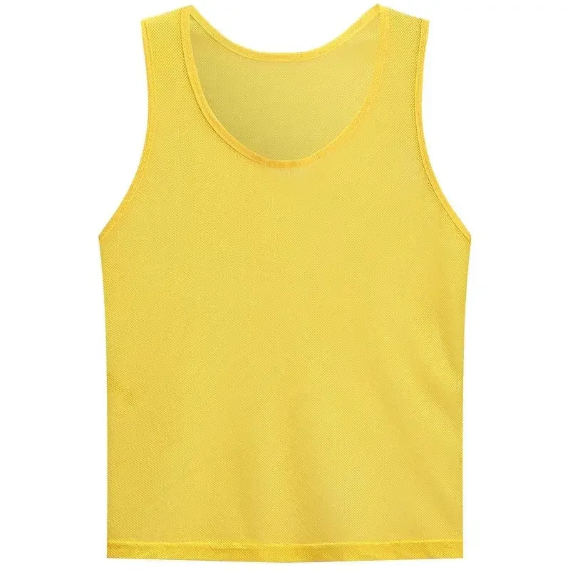12PCS Kids Basketball Jerseys – Quick Dry Youth Soccer Training Pinnies Set