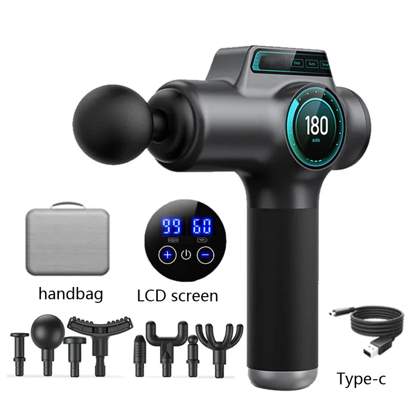 99-Speed Muscle Massage Gun – Professional Deep Tissue Massager for Neck & Back Pain