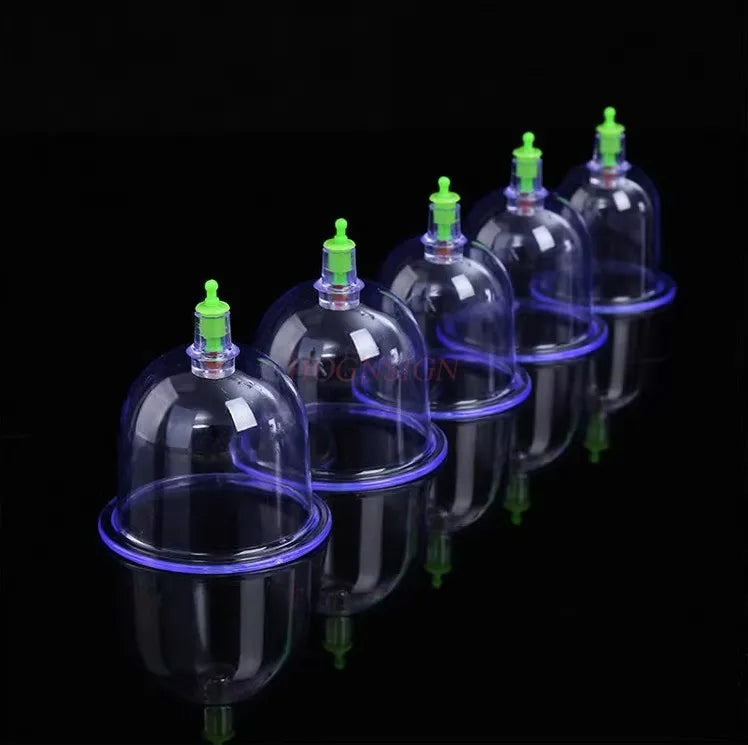 12PCS Vacuum Cupping Therapy Set – Anti-Cellulite Suction Massage Cups for Pain Relief & Recovery