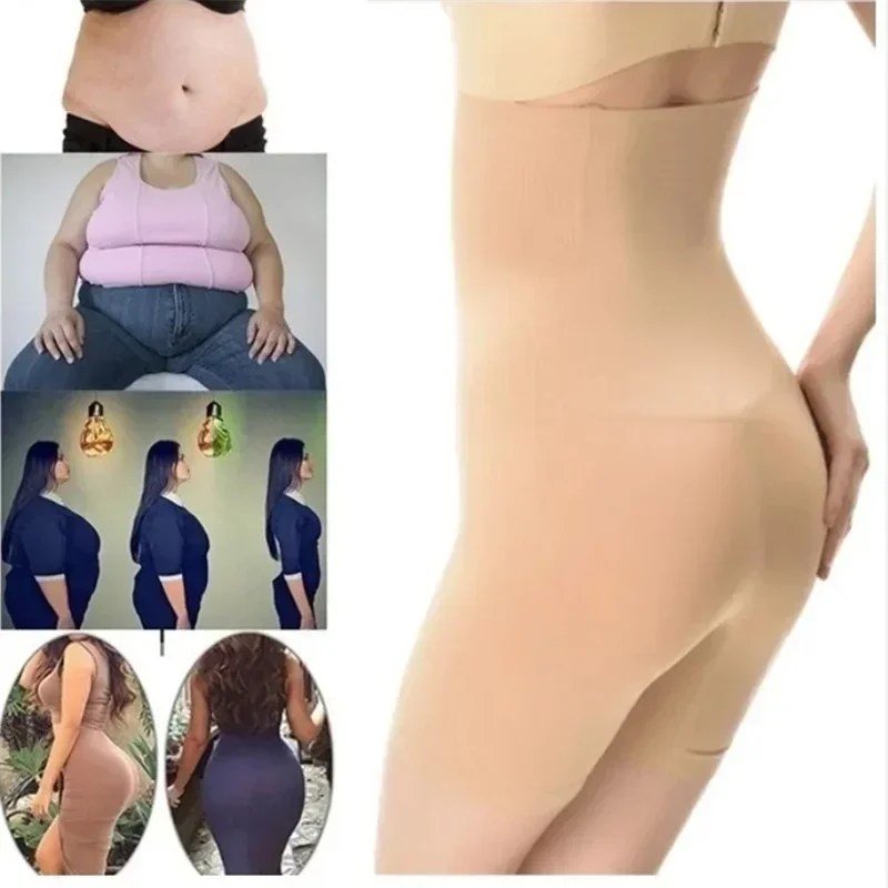 🧘‍♀️ High Waist Fat Burning Shaping Underwear – Seamless Tummy Control Panty