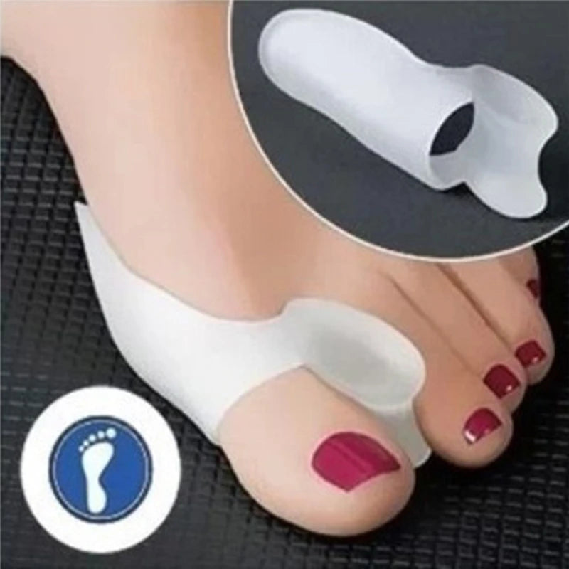 Silicone Gel Toe Separators – Bunion & Thumb Corrector for Pain Relief and Toe Alignment