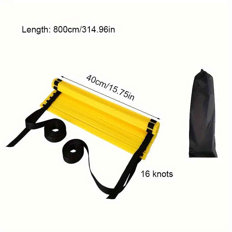 Detachable Agility Ladder – Speed Training Equipment for Football, Soccer & Sports