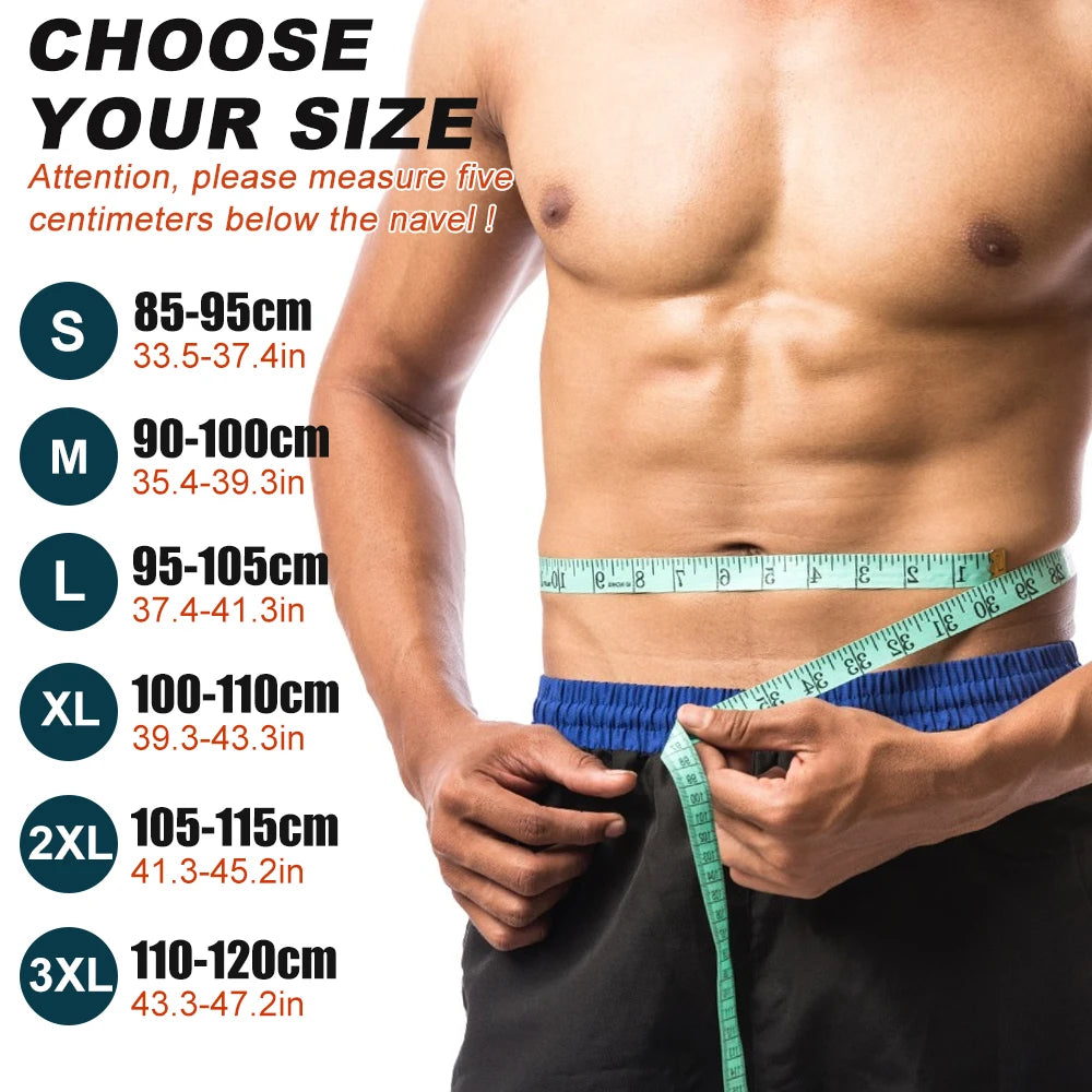 🏋️‍♀️ Waist Trainer Sauna Belt – Tummy Control Workout Girdle for Men & Women