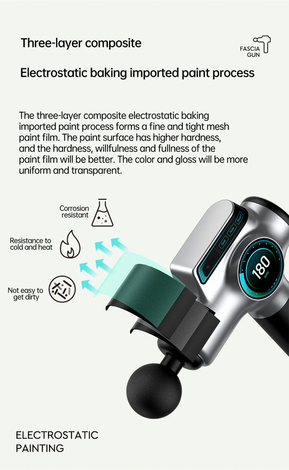 99-Speed Muscle Massage Gun – Professional Deep Tissue Massager for Neck & Back Pain