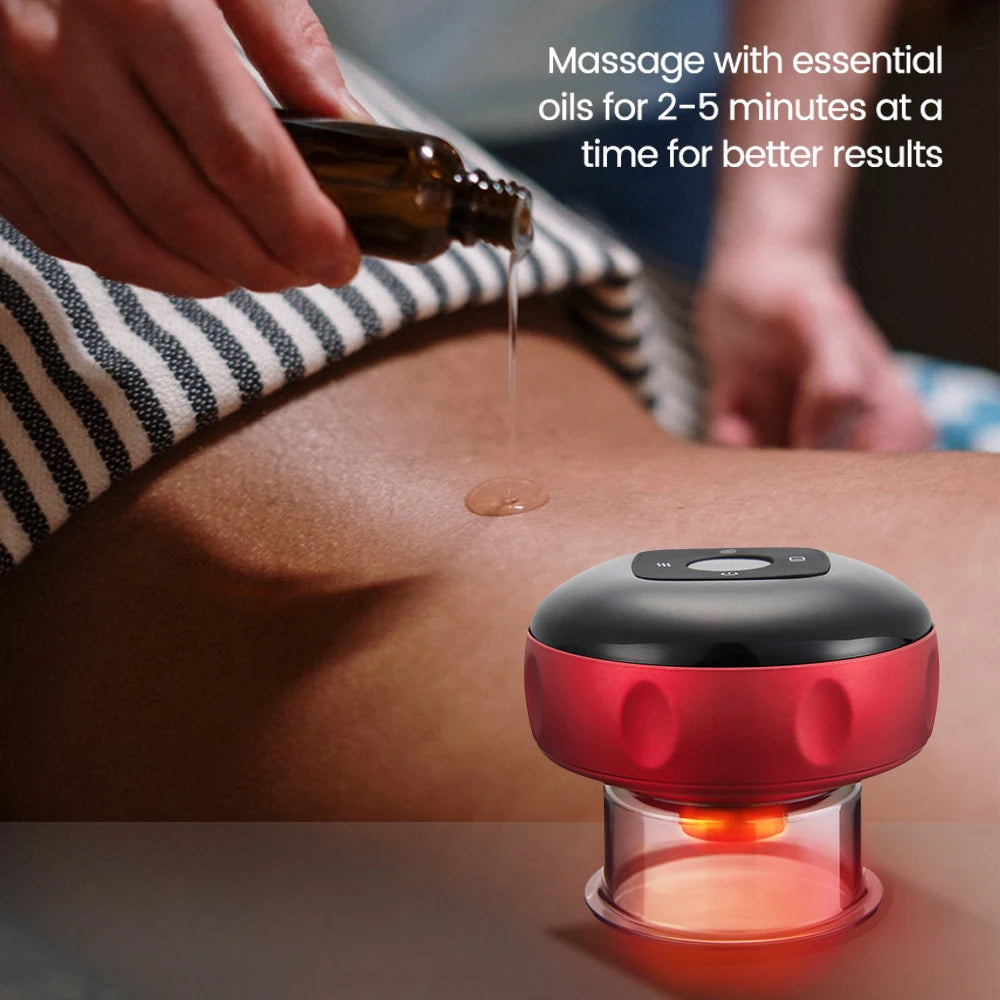 🧘 Vacuum Cupping Therapy Set – Chinese Suction Massage Jars for Slimming