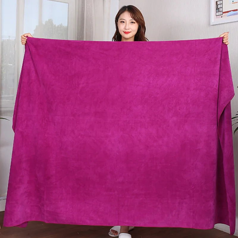 🛁 XL Microfiber Bath Towel – Quick Dry & Soft