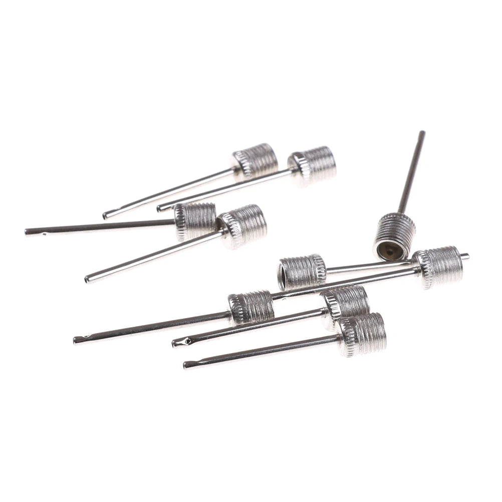 10PCS Ball Pump Needle Pins – Air Pump Nozzles for Football, Soccer & Basketball