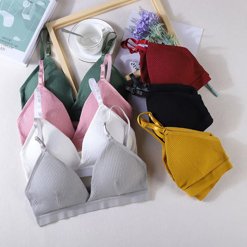 🎽 Adjustable Backless Sports Bra – Elastic Yoga & Running Crop Top
