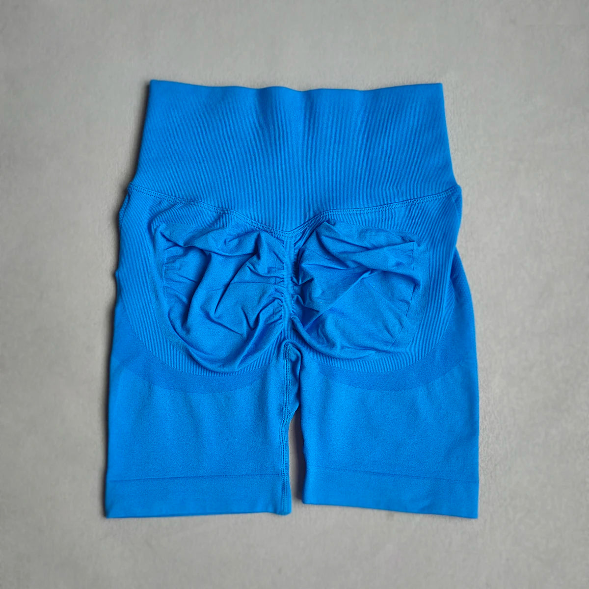 🩳 Seamless Yoga Shorts for Women – High Waist Push-Up Fit