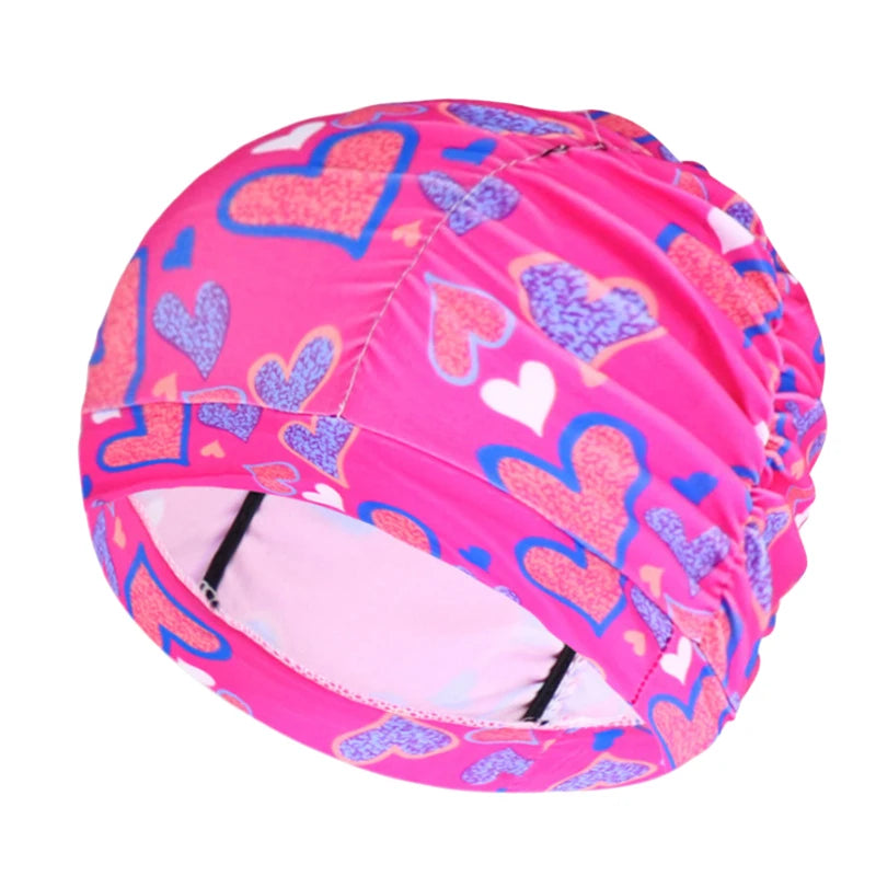 🏊‍♀️ Stretch Swimming Cap for Women & Girls