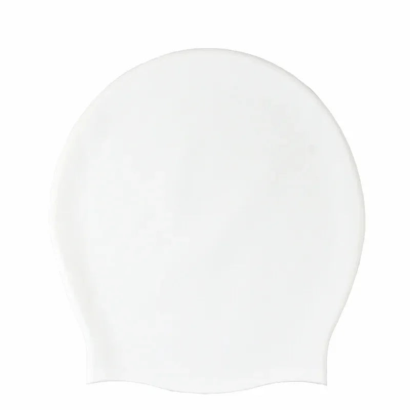 💦 Large Waterproof Silicone Swim Cap