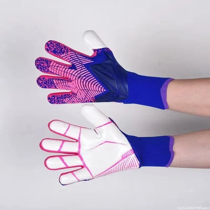 Pro Goalkeeper Gloves – Latex Soccer Goalie Gloves for Kids & Adults Training Match