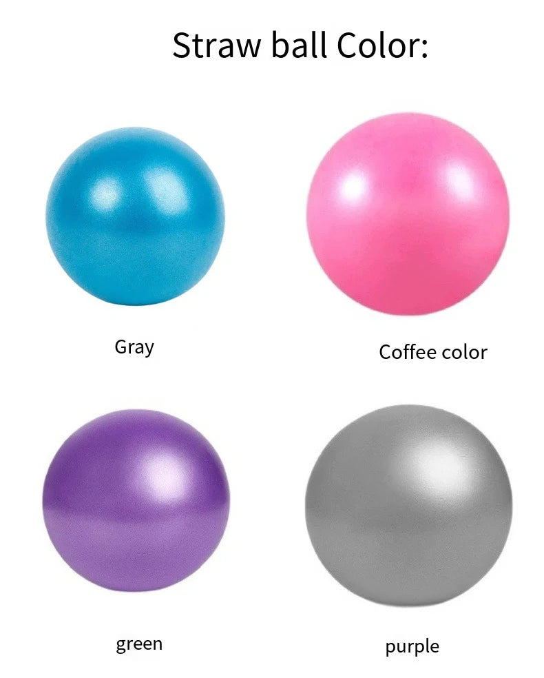 9-Inch Mini Yoga Ball – Pilates Balance Exercise Ball for Fitness & Therapy