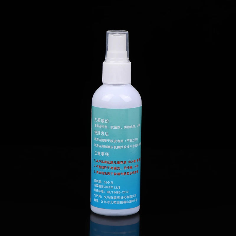 🧪 100ml Table Tennis Rubber Cleaning Agent – Racket Grip Tackifier
