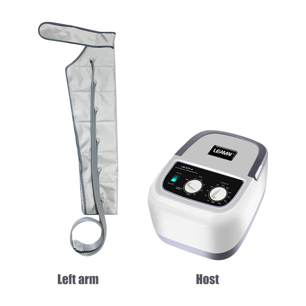 Air Compression Leg Massager with Heat & Vibration – Recovery & Circulation