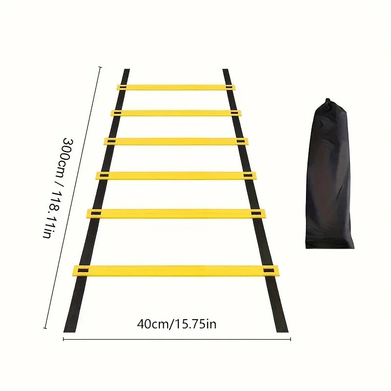 Detachable Agility Ladder – Speed Training Equipment for Football, Soccer & Sports