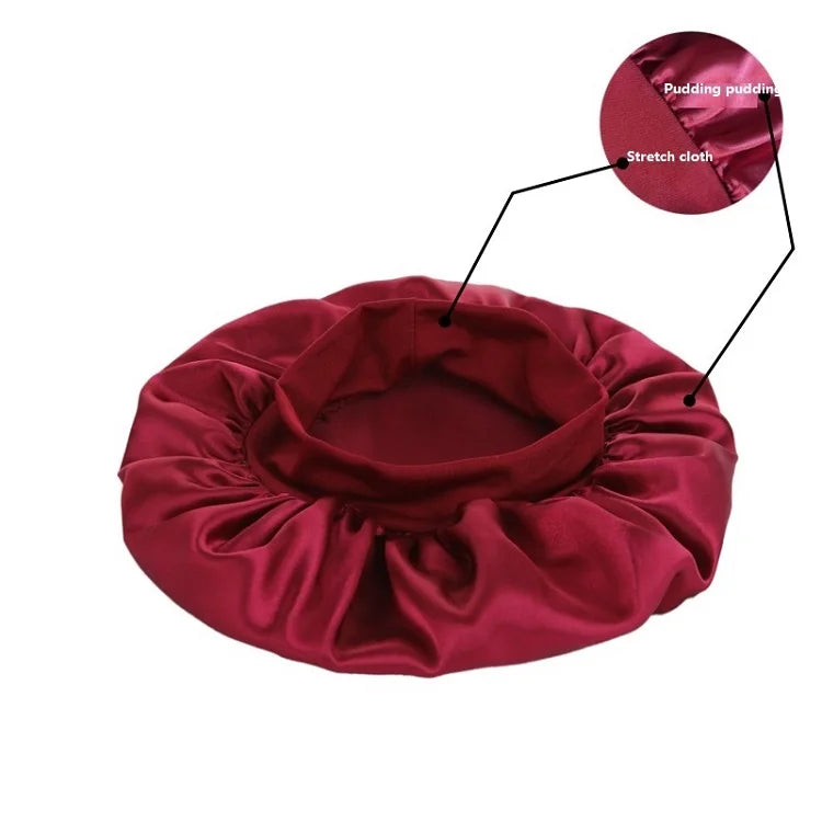 💤 Silk Satin Sleep Bonnet for Women (YM01)