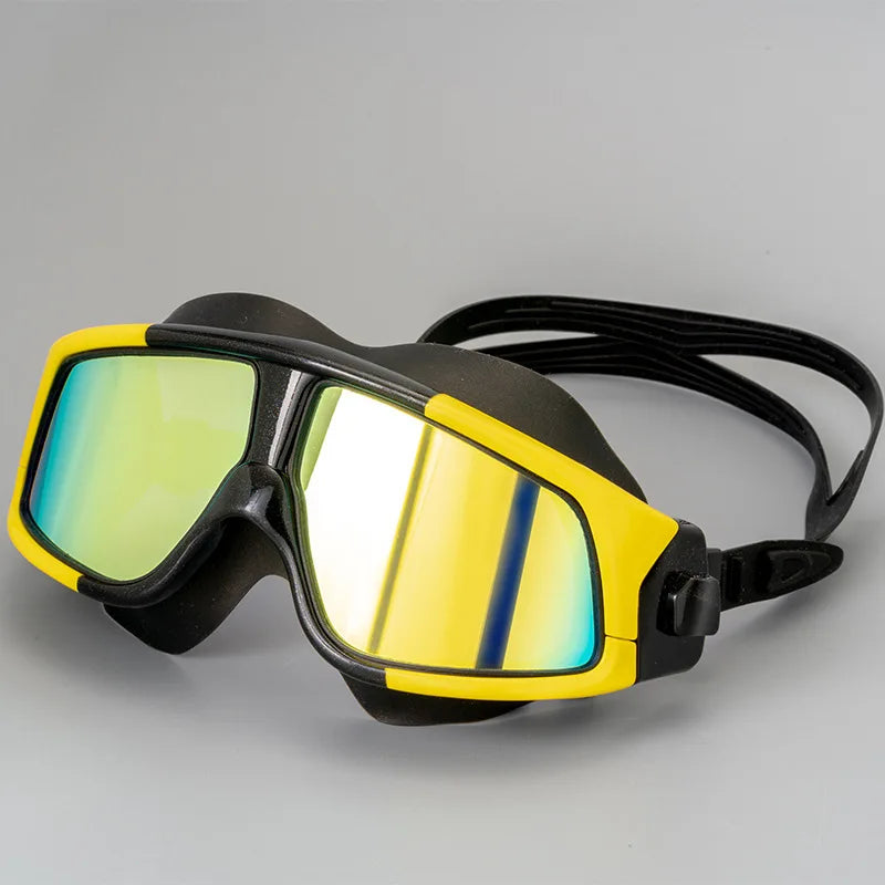 🥽 HD Anti-Fog Swimming Goggles – Large Frame