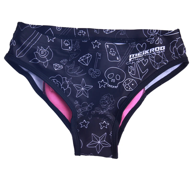 🚴 Women’s 3D Padded Cycling Underwear – Triangle Bicycle Briefs Shorts