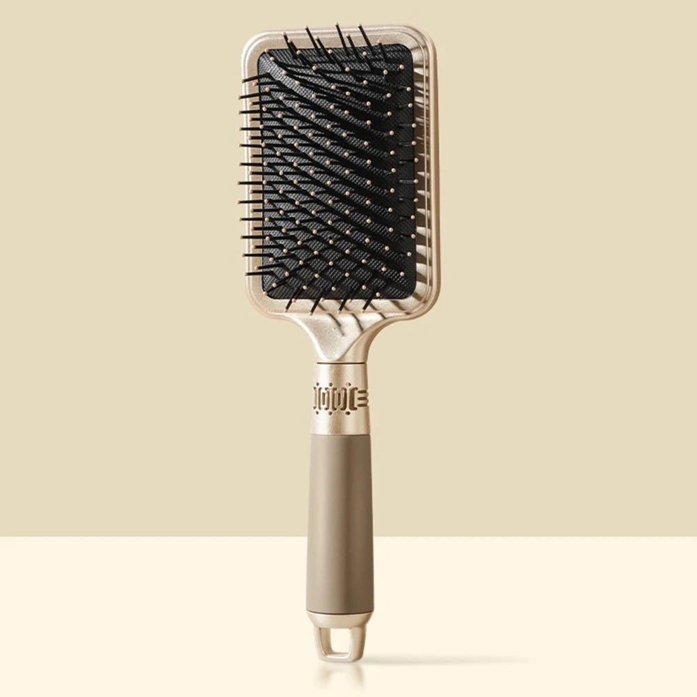 CALIYI Air Cushion Scalp Hair Brush – Anti-Static Oval Comb for Men & Women