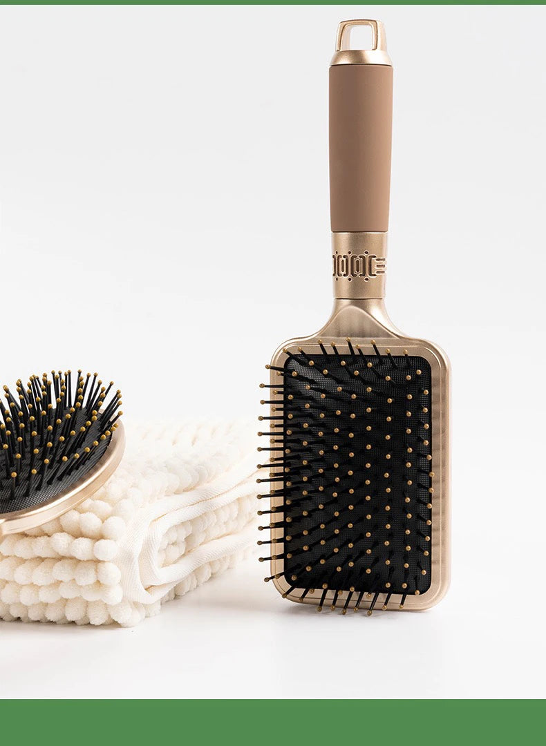 CALIYI Air Cushion Scalp Hair Brush – Anti-Static Oval Comb for Men & Women