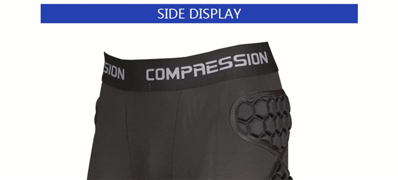 🩳 Goalkeeper Padded Shorts – EVA Sponge Hip Pad Protection Gear