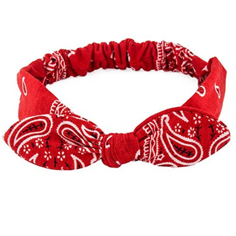 💫 Boho Soft Vintage Headbands – Cross Knot Elastic Hair Turban